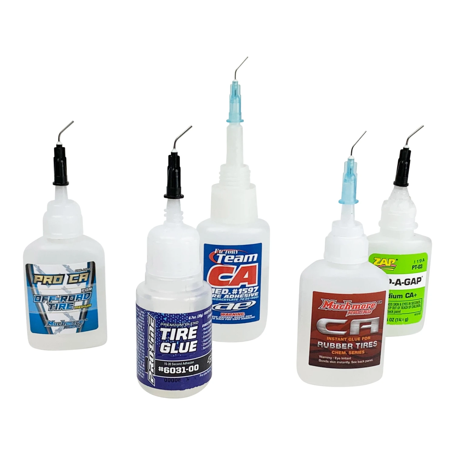 1UP Racing 10203 HD Curved Steel Glue Tips 10 Pack 4 1UP Racing 10203 HD Curved Steel Glue Tips 10 Pack - Image 2