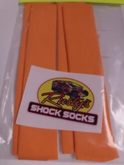 Rusty's Shock Socks Neon Green Four Pack -Spetrum Racing Model Shop 20210416 182505