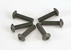 Traxxas 2578 3x12mm Button Head Machine Screw Hex Drive 6 Pack