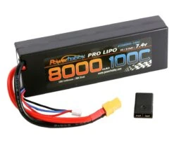 Powerhobby 2S 7.4V 8000mAh 100C Lipo Battery Pack With XT60 Plug And Traxxas (UPS Shipping Only)