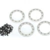 Traxxas 8168 2.2" Satin Aluminum Beadlock Rings 4 Pack -Spetrum Racing Model Shop 8168 252w