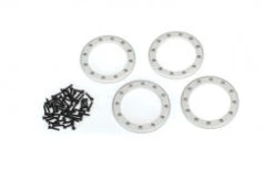 Traxxas 8168 2.2" Satin Aluminum Beadlock Rings 4 Pack