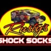 Rusty's Shock Socks Neon Green Four Pack 2 Rusty's Shock Socks Neon Green Four Pack -Spetrum Racing Model Shop RustysSockShocks 1