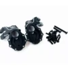 Treal Hobby (X0023GXI3L) Black Aluminium Inner Front Portal Housings For TRX-4 TRX-6