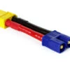 Common Sense RC XT60F2EC3M XT60 Female To EC3 Male Adapter -Spetrum Racing Model Shop common sense rc xt60f2ec3m xt60 female to ec3 male adapter