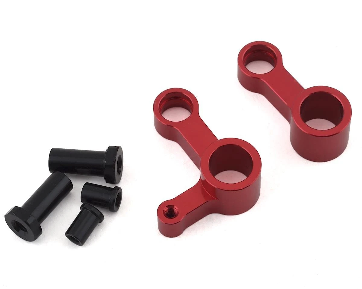 DragRace Concepts 353-0001 Red Aluminum Bell Crank Kit 3 DragRace Concepts 353-0001 Red Aluminum Bell Crank Kit