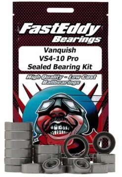 Fast Eddy Bearings TFE5832 Vanquish VS4-10 Pro Rubber Sealed Bearing Kit