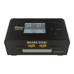 Gens Ace Imars Dual Port AC/DC RC Battery Balance Charger - Black