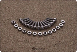 Gmade 72101 Stainless Steel Hex Bolts & Nuts For 1.9 VR01 Beadlocks