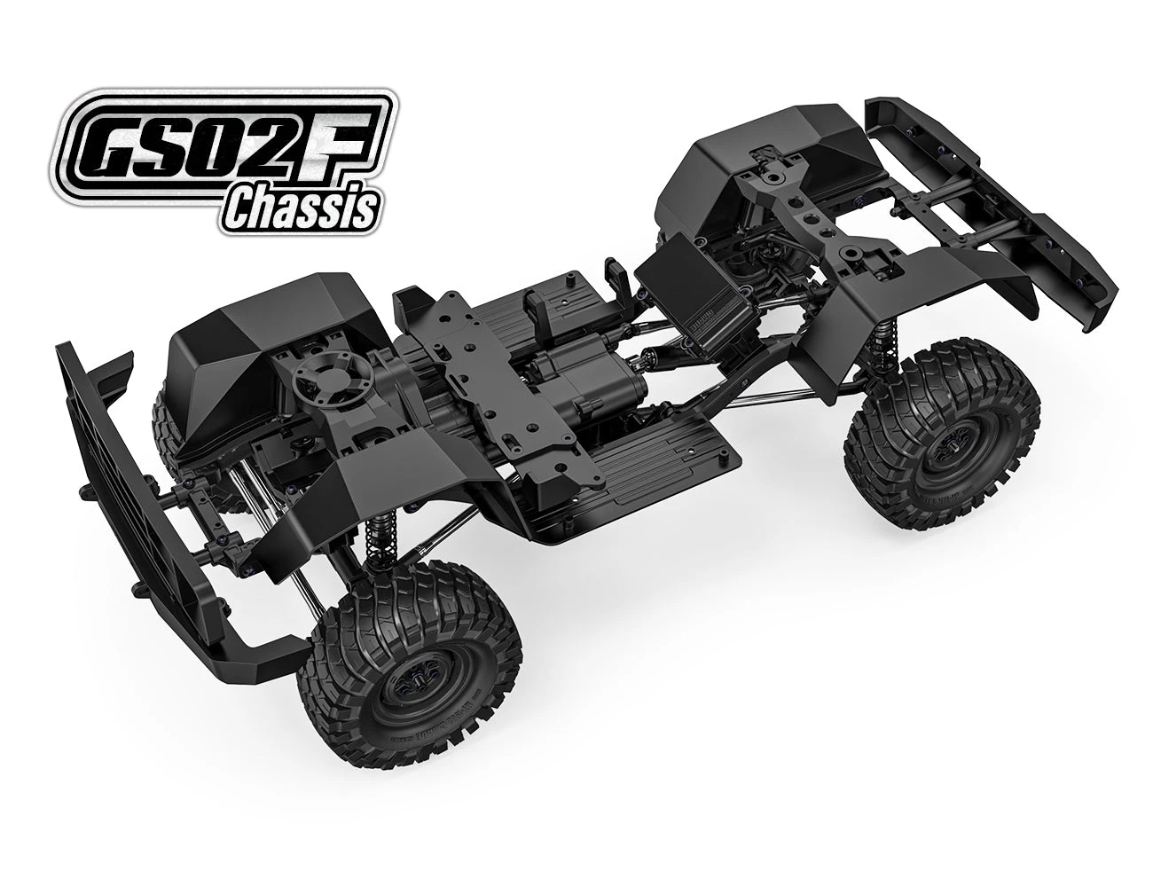 GMade 57007 1/10 GS02F Military Buffalo TS Scale Crawler Kit 4 GMade 57007 1/10 GS02F Military Buffalo TS Scale Crawler Kit - Image 2