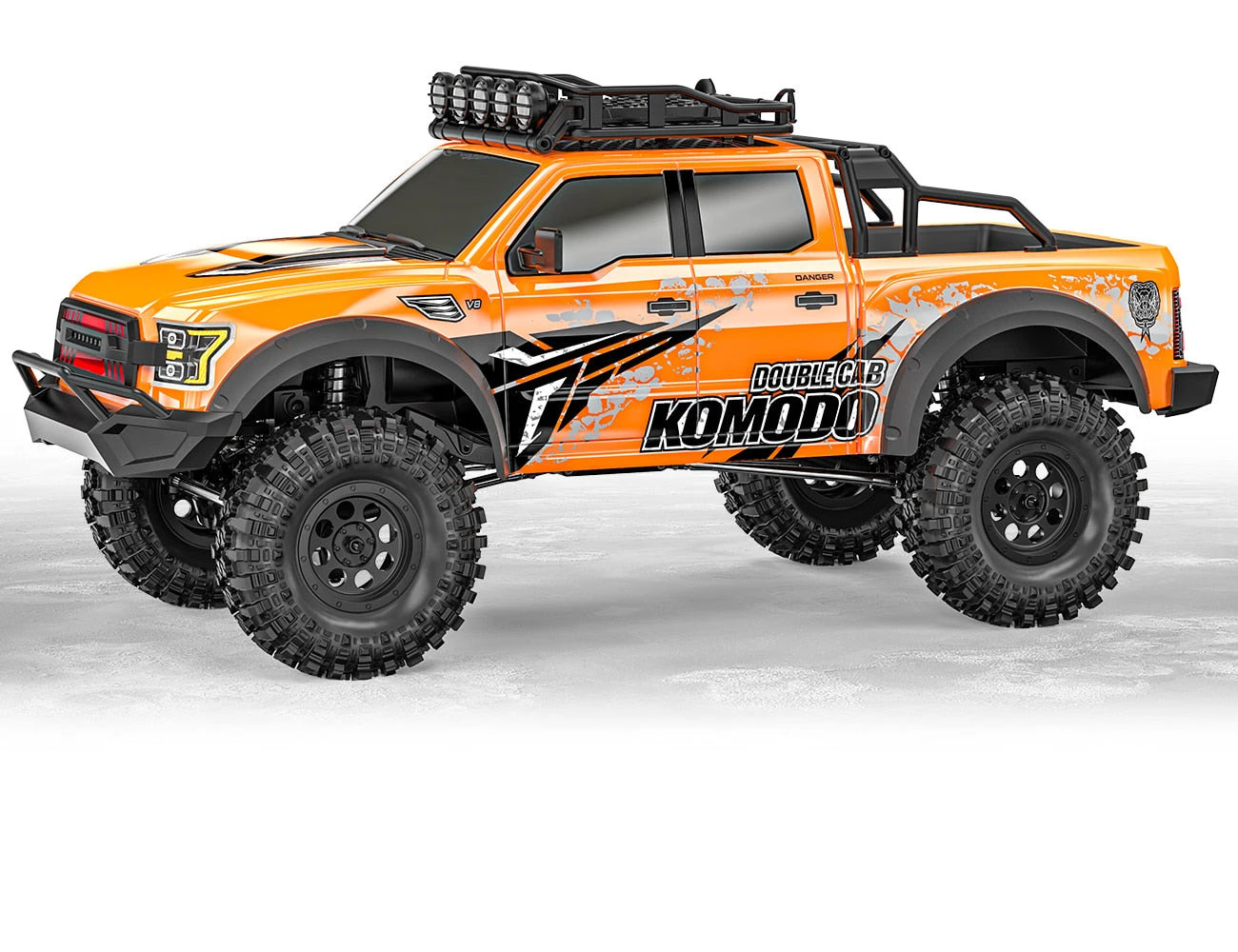 GMade 57010 1/10 Scale Komodo Double Cab TS 4x4 GS02F Off-Road Crawler Aventure Vehicle Kit 3 GMade 57010 1/10 Scale Komodo Double Cab TS 4x4 GS02F Off-Road Crawler Aventure Vehicle Kit