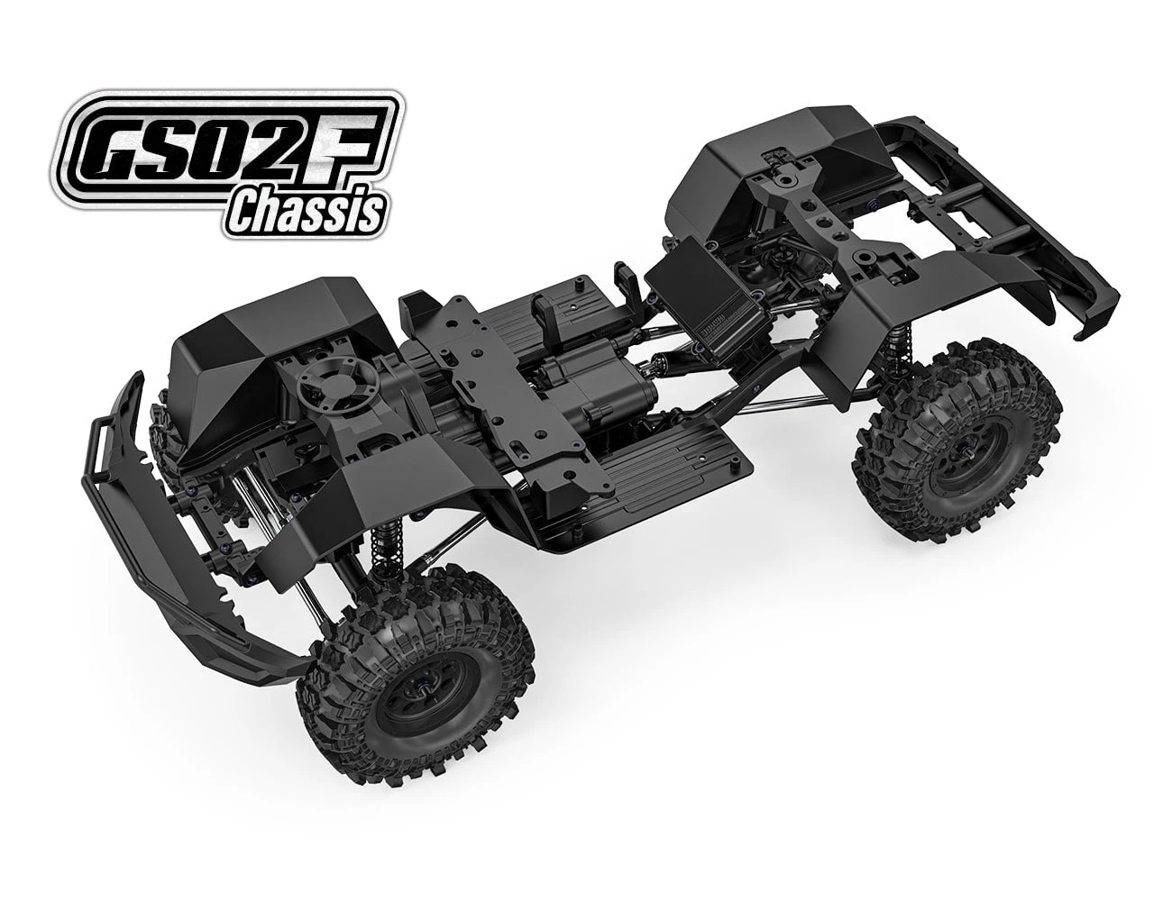 GMade 57010 1/10 Scale Komodo Double Cab TS 4x4 GS02F Off-Road Crawler Aventure Vehicle Kit 5 GMade 57010 1/10 Scale Komodo Double Cab TS 4x4 GS02F Off-Road Crawler Aventure Vehicle Kit - Image 3