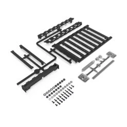 GMade 60227 Off-Road Roof Rack And LED Light Bar Set For Buffalo Crawler