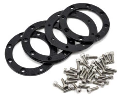 Gmade 70021 2.2 GT Beadlock Wheels Black 2 Pack -Spetrum Racing Model Shop gmade 70021 2 2 gt beadlock wheels black 2 pack b