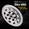 Gmade 70176 1.9" SR02 1/10 Crawler Beadlock Wheels Gloss White 2 Pack -Spetrum Racing Model Shop gmade 70176 1 9 sr02 1 10 crawler beadlock wheels gloss white 2 pack