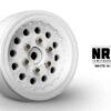 Gmade 70226 1.9" NR01 1/10 Scale Crawler Beadlock Wheels White 2 Pack -Spetrum Racing Model Shop gmade 70226 1 9 nr01 1 10 scale crawler beadlock wheels white 2 pack