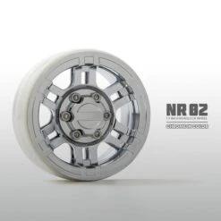 Gmade 70265 1.9" NR02 Chrome Beadlock Wheels 2 Pack