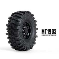 Gmade 70284 1.9 MT1903 Off-Road Tires For 1/10 Crawler 2 Pack