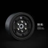 Gmade 70504 1.9" SR05 1/10 Crawler Beadlock Wheels Matte Black 2 Pack