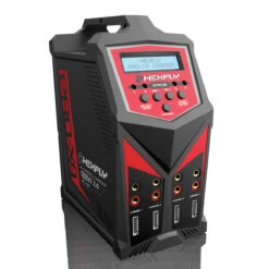 Hexfly 15248 Pro X4 Charger Quad AC/DC 7A LiPo NiMH & NiCd Battery Charger