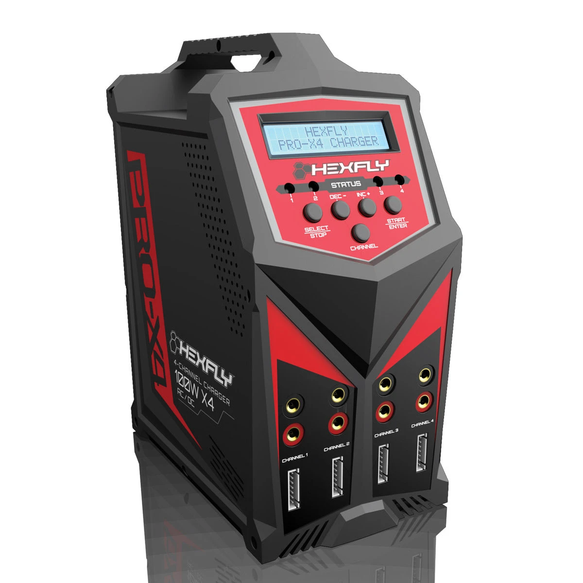 Hexfly 15248 Pro X4 Charger Quad AC/DC 7A LiPo NiMH & NiCd Battery Charger 3 Hexfly 15248 Pro X4 Charger Quad AC/DC 7A LiPo NiMH & NiCd Battery Charger