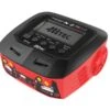 HiTEC 44270 X2 AC Plus Black Dual Charger With AC/DC High Output -Spetrum Racing Model Shop hitec 44270 x2 ac plus black dual charger with ac dc high output