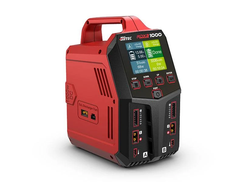 HiTec 44401 RDX2 Pro High Power 1000W Multi-type RC Battery Charger And Power Supply 4 HiTec 44401 RDX2 Pro High Power 1000W Multi-type RC Battery Charger And Power Supply - Image 2