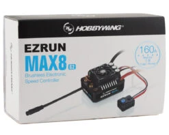 HOBBYWING 30103203 Max8 ESC With XT90 Plugs -Spetrum Racing Model Shop hobbywing 30103203 max8 esc with xt90 plugs 3