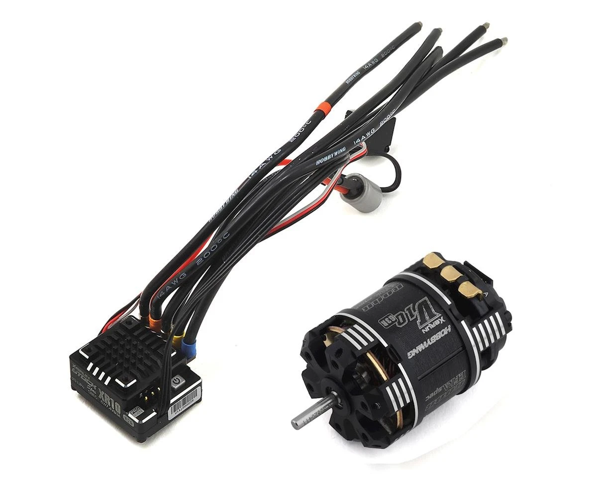 HOBBYWING 38020307 XeRun V10 G3R ROAR 13.5T Brushless Motor And XR10 Pro ESC 3 HOBBYWING 38020307 XeRun V10 G3R ROAR 13.5T Brushless Motor And XR10 Pro ESC