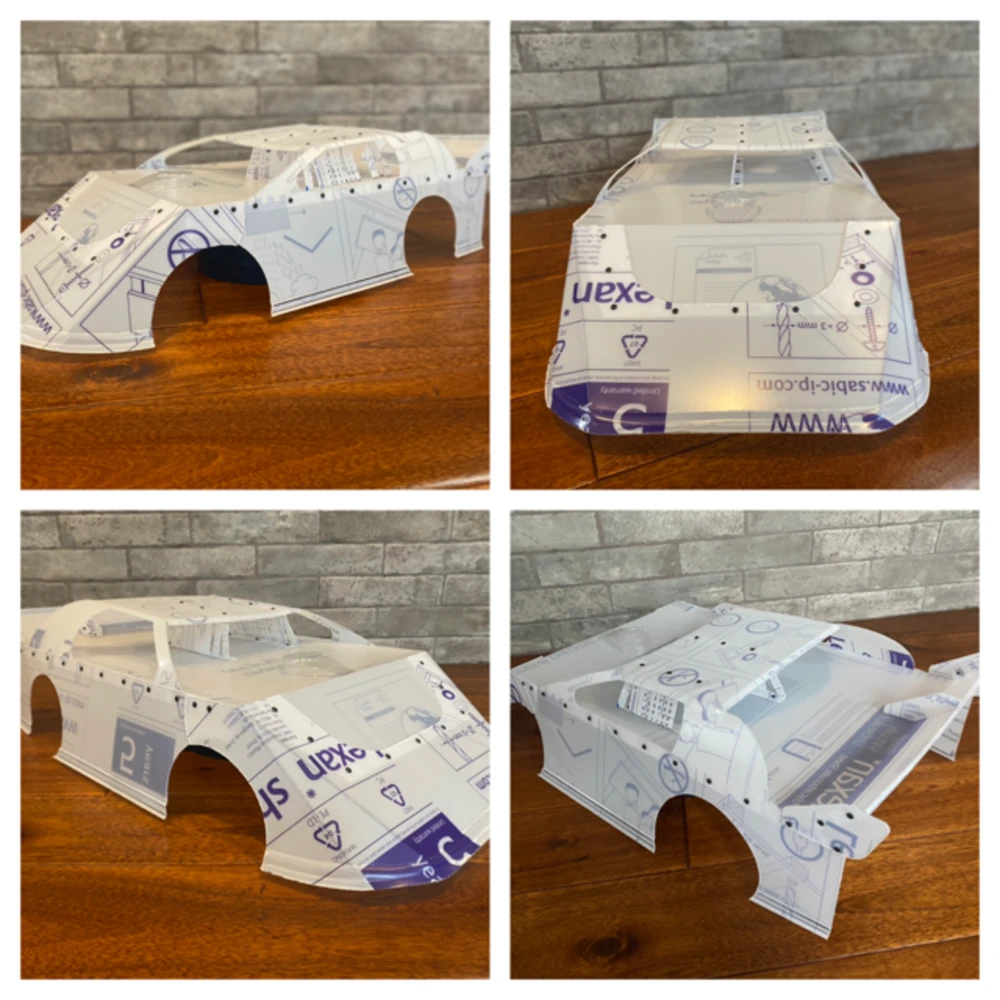 J-Body Crate Late Model Clear Body 3 J-Body Crate Late Model Clear Body