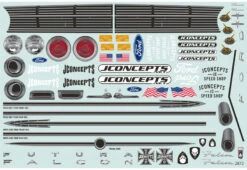 J Concepts 0386 1963 Ford Falcon Street Eliminator Clear Body -Spetrum Racing Model Shop j concepts 0386 1963 ford falcon street eliminator clear body c