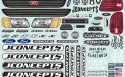 J Concepts 0391 1999 Ford F-150 Lightning Street Eliminator Clear Body -Spetrum Racing Model Shop j concepts 0391 1999 ford f 150 lighting street eliminator clear body 3