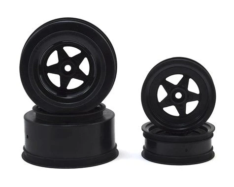 J Concepts 3387B Black Startec Street Eliminator Wheels For Slash Bandit 3 J Concepts 3387B Black Startec Street Eliminator Wheels For Slash Bandit