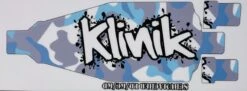 Klinik RC KRCSKINB74 Blue Camo 18mil Chassis Protector AE B74.1