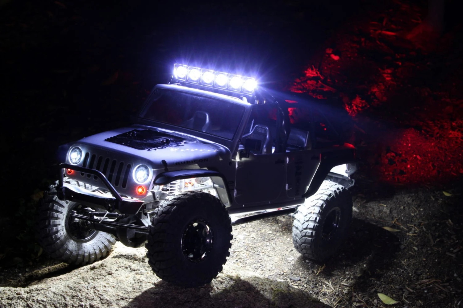 MyTrickRC OR4 Deluxe Rock Crawler Lightbar Kit With UF-7 Controller 4 MyTrickRC OR4 Deluxe Rock Crawler Lightbar Kit With UF-7 Controller - Image 2