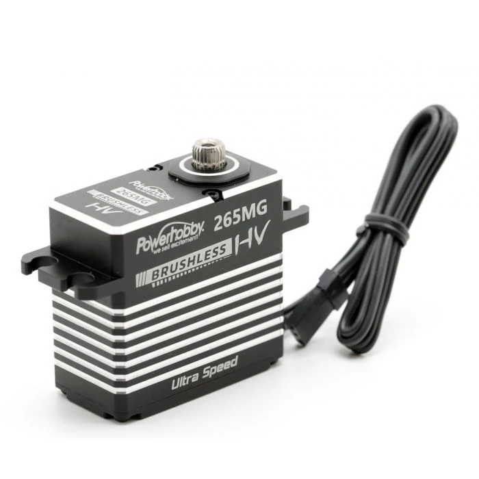 Powerhobby 265MG HV Ultra Fast High Speed Brushless Steel Gear Digital Servo 3 Powerhobby 265MG HV Ultra Fast High Speed Brushless Steel Gear Digital Servo
