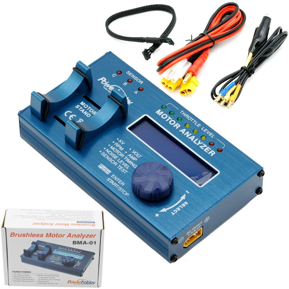 Powerhobby BMA01 Brushless Motor Analyzer And RPM And Voltage Motolyzer 4 Powerhobby BMA01 Brushless Motor Analyzer And RPM And Voltage Motolyzer - Image 2