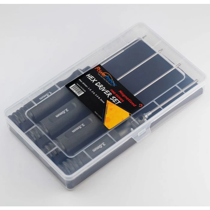 Powerhobby T008 Pro Series Metric Magnetic Hex Tool Set (1.5, 2.0, 2.5, 3.0) 5 Powerhobby T008 Pro Series Metric Magnetic Hex Tool Set (1.5, 2.0, 2.5, 3.0) - Image 3