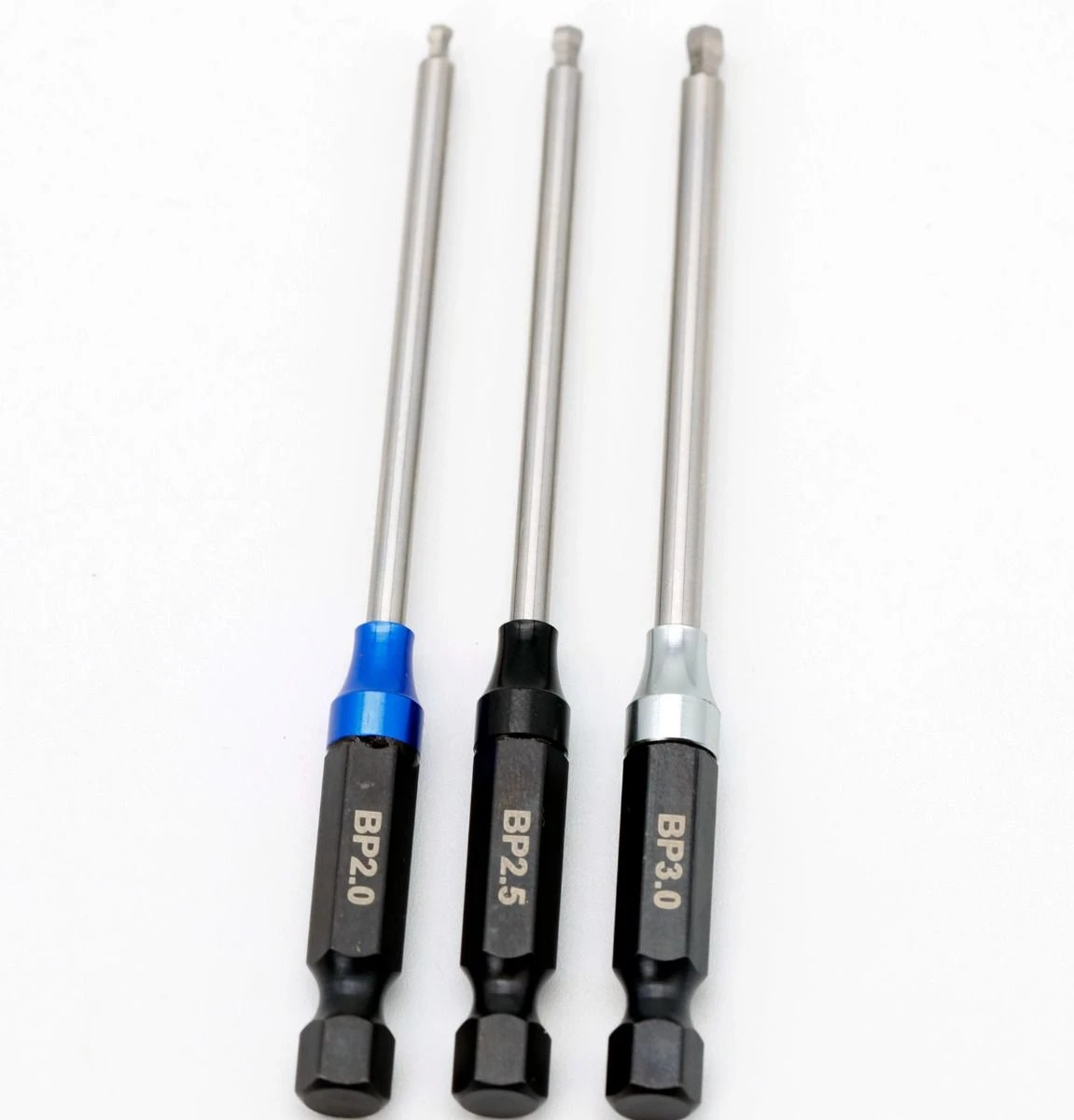 Powerhobby T011 Ball End Metric Hex Driver Tip For 1/4" (2.0, 2.5, 3.0) 4 Powerhobby T011 Ball End Metric Hex Driver Tip For 1/4" (2.0, 2.5, 3.0) - Image 2