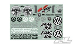 Pro-Line 3558-00 1/10 Volkswagen Bug Clear Body For 2WD Slash/DR10/22S Drag Cars -Spetrum Racing Model Shop pro line 3558 00 1 10 volkswagen bug clear body for 2wd slash dr10 22s drag cars 5