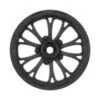 Pro-Line 2775-03 Black 2.2" Pomona Drag Spec Front Wheels 2 Pack 2 Pro-Line 2775-03 Black 2.2" Pomona Drag Spec Front Wheels 2 Pack -Spetrum Racing Model Shop pro277503