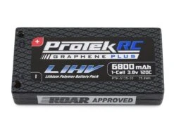 Protek RC 5125-20 1S 3.8V 8200mAh120C Low IR Si-Graphene + HV LiPo Battery With 4mm Connectors