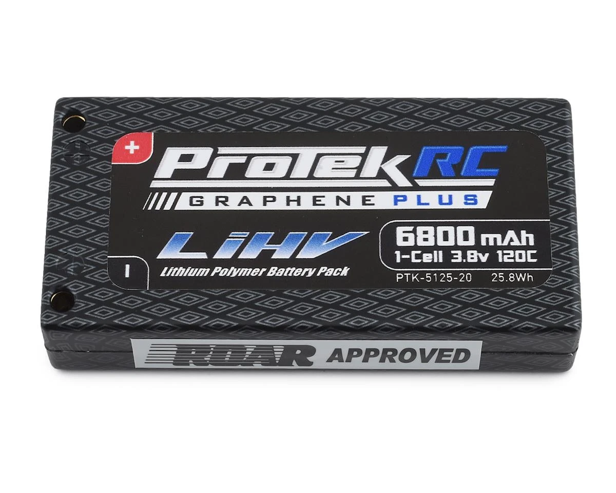 Protek RC 5125-20 1S 3.8V 8200mAh120C Low IR Si-Graphene + HV LiPo Battery With 4mm Connectors 3 Protek RC 5125-20 1S 3.8V 8200mAh120C Low IR Si-Graphene + HV LiPo Battery With 4mm Connectors