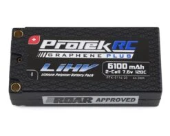 Protek RC 5114-20 2S 120C Si-Graphene 6100mAh 7.6V High Voltage LiPo Battery