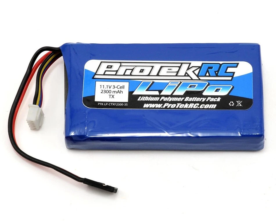 Protek RC 5172 11.1V 2300mAh 3PK/M11 LiPo Transmitter Battery Pack 3 Protek RC 5172 11.1V 2300mAh 3PK/M11 LiPo Transmitter Battery Pack