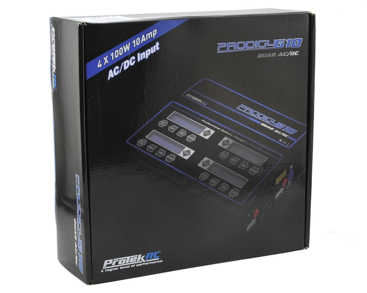 ProTek RC 8517 Prodigy 610 QUAD AC/DC 10A 100W RC Battery Charger 6 ProTek RC 8517 Prodigy 610 QUAD AC/DC 10A 100W RC Battery Charger - Image 4