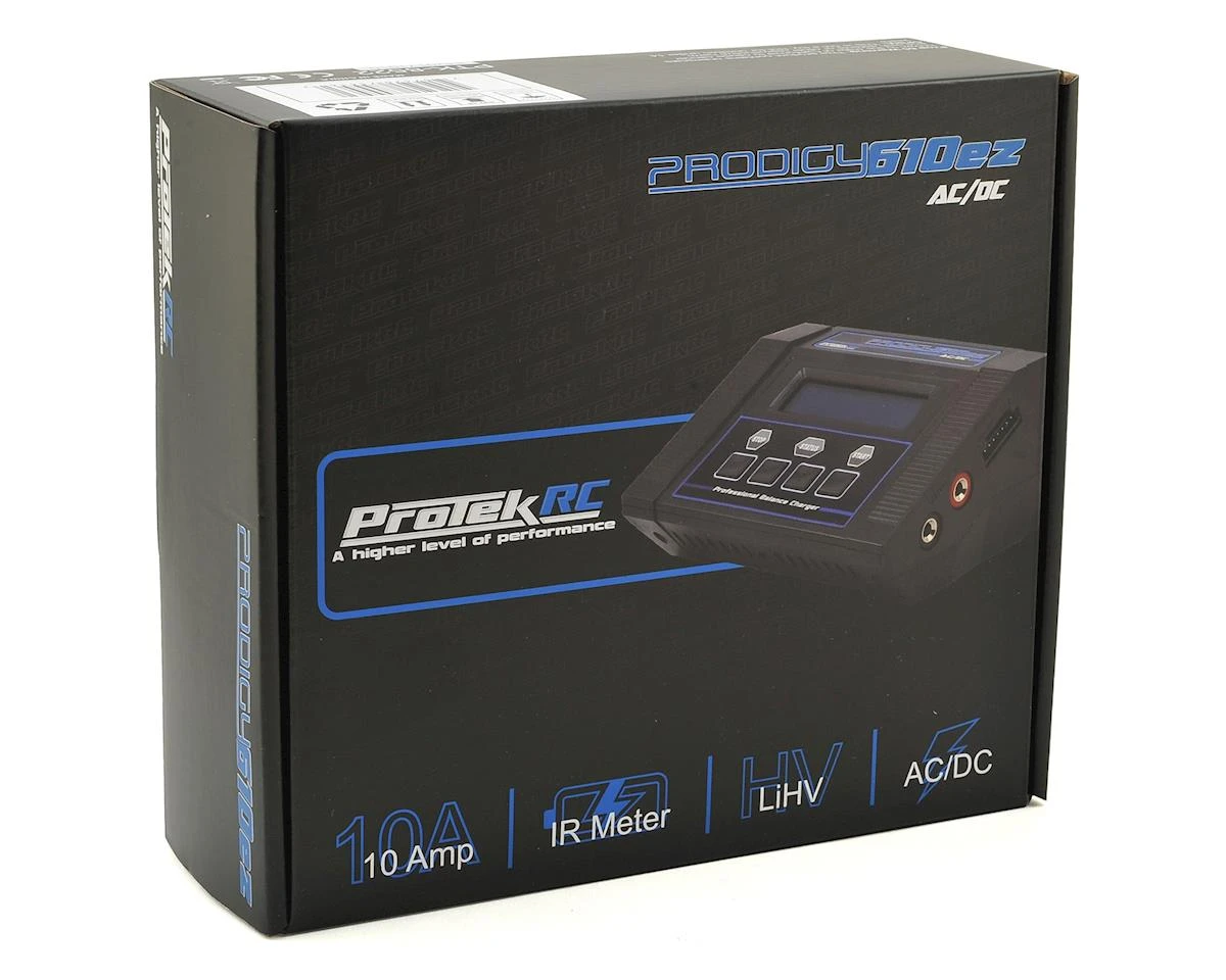 ProTek RC 8522 Prodigy 610ez AC/DC 2-6S 100W RC Battery Charger 8 ProTek RC 8522 Prodigy 610ez AC/DC 2-6S 100W RC Battery Charger - Image 6
