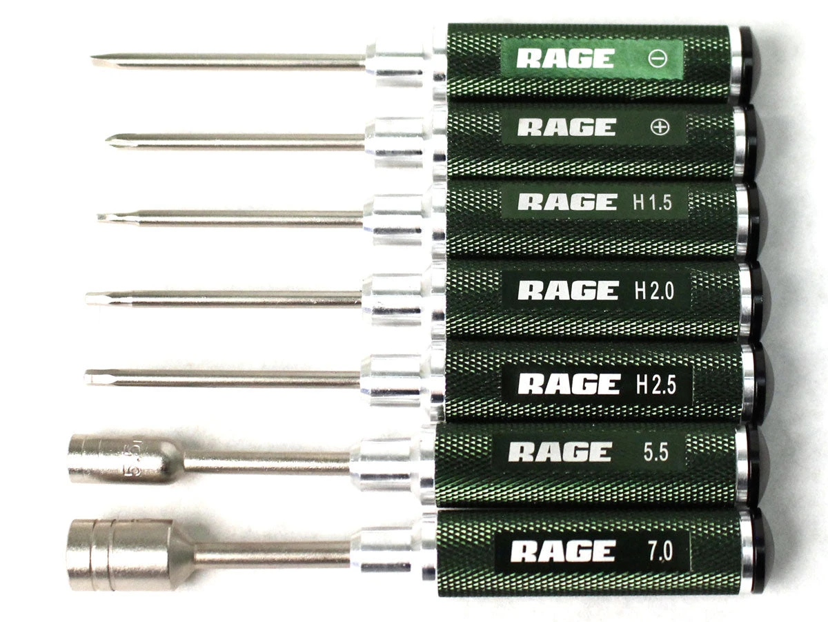 Rage RC 1500 Compact 7 Piece Machined Tool Set With Case 3 Rage RC 1500 Compact 7 Piece Machined Tool Set With Case