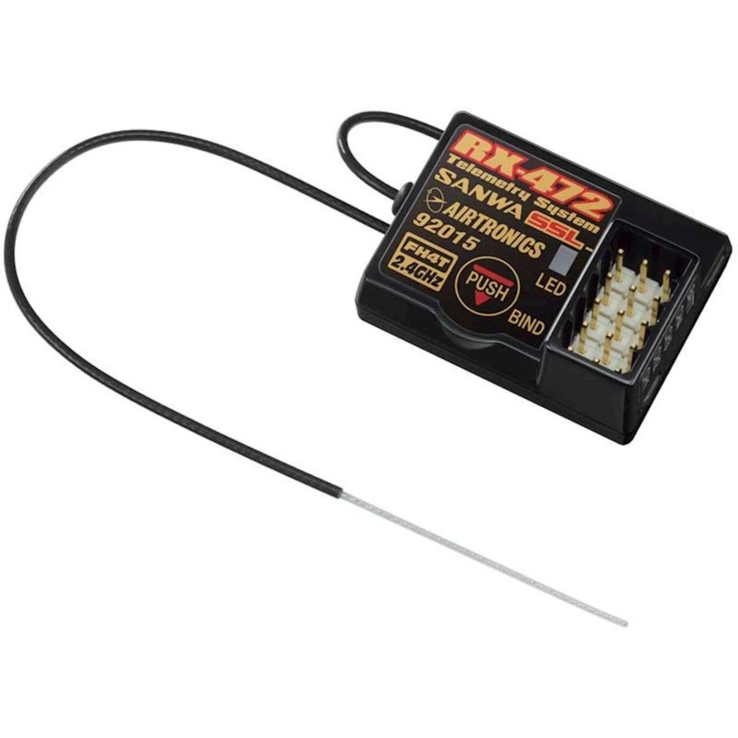 Sanwa RX472 4 Channel Telemetry Receiver 3 Sanwa RX472 4 Channel Telemetry Receiver