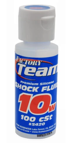 Team Associated 5420 Silicone Shock Oil 10 Weight 2oz